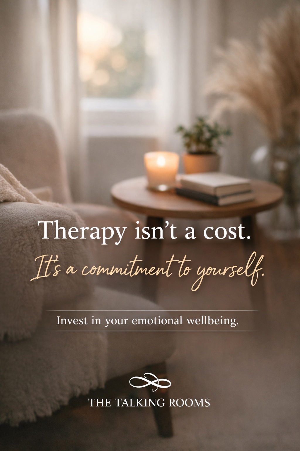 Therapy Isn’t a Cost. It’s a Commitment to Yourself - The Talking Rooms ...