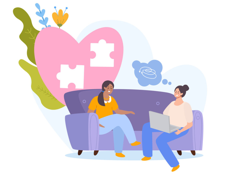 Open Mind Psychotherapy Illustration